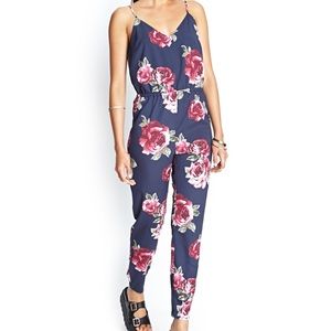Floral Jumpsuit